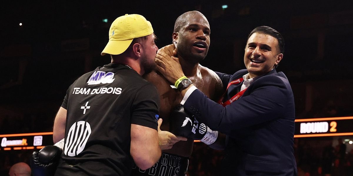Daniel Dubois targets Oleksandr Usyk for potential trilogy after decisive win over Fabio Wardley