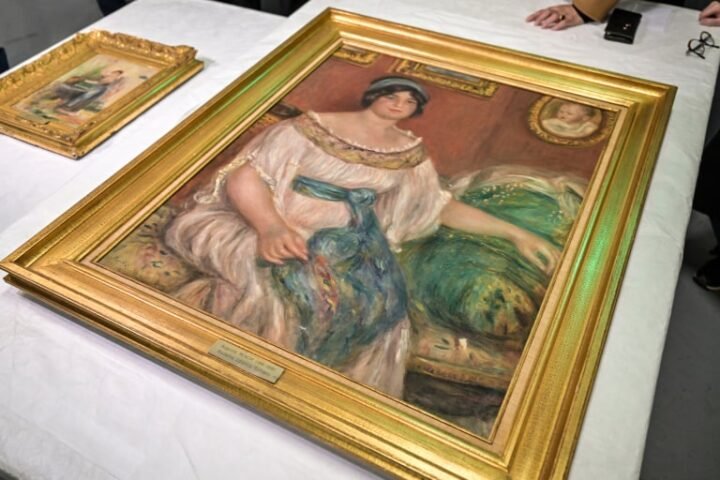 DNA evidence aids recovery of stolen Renoir paintings and reveals further heist plans in France