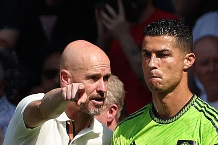 Erik ten Hag criticizes Cristiano Ronaldo for lacking effort during key match defeat