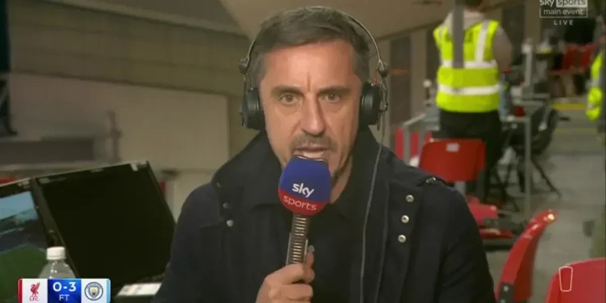 Gary Neville warns of dark cloud over English football following Man City’s win at Anfield