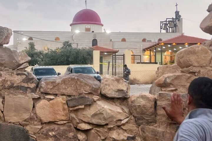 Gunmen attack funeral in Jordan, resulting in seven deaths and over 40 injuries