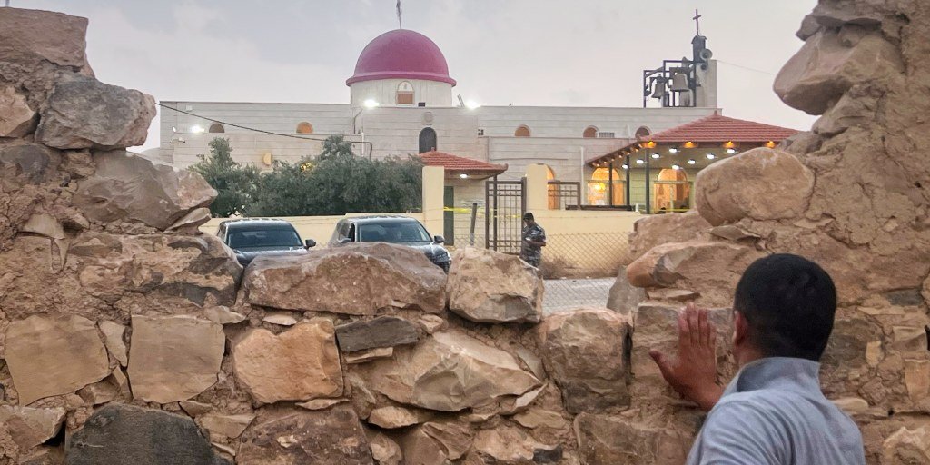 Gunmen attack funeral in Jordan, resulting in seven deaths and over 40 injuries