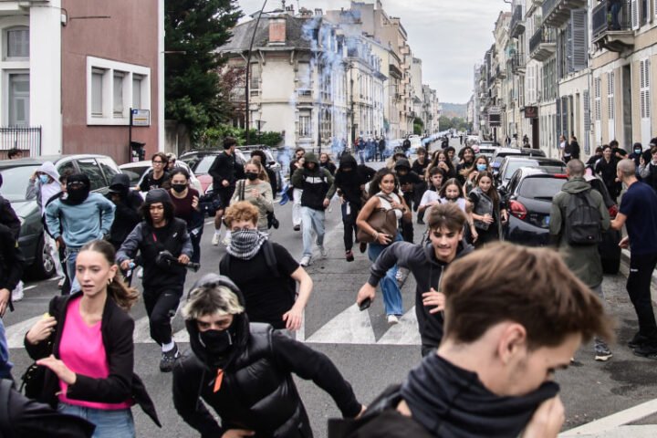 High school protests erupt in France over poor school conditions and overcrowding