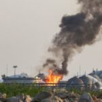 Houthis claim missile and drone attack on Aramco facility in Riyadh in retaliation for Saudi strikes
