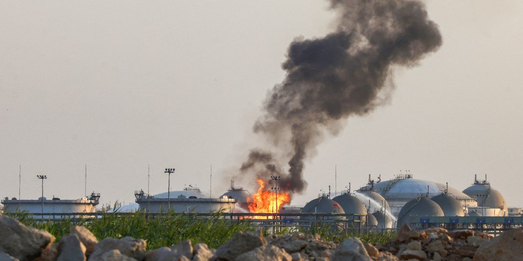 Houthis claim missile and drone attack on Aramco facility in Riyadh in retaliation for Saudi strikes