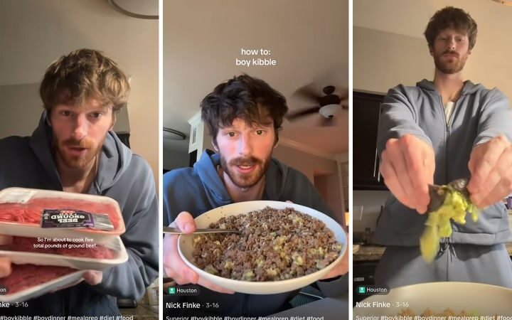 Is "boy kibble" a practical approach to meal planning?