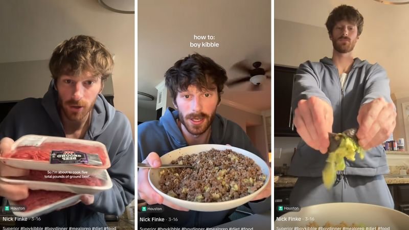 Is "boy kibble" a practical approach to meal planning?