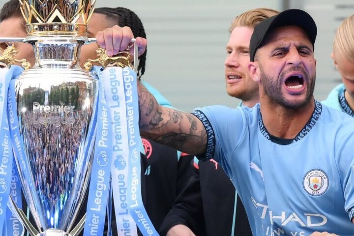 Kyle Walker vows to remove City tattoo if club loses Premier League titles