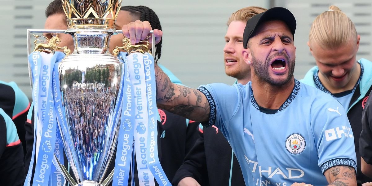 Kyle Walker vows to remove City tattoo if club loses Premier League titles