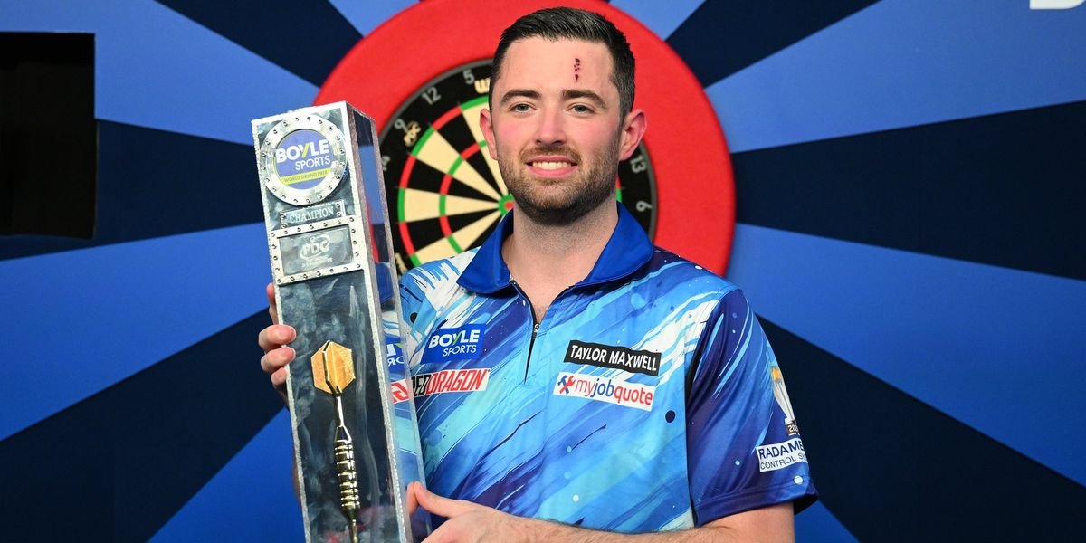 Luke Humphries wins World Grand Prix, eager to show trophy to his son