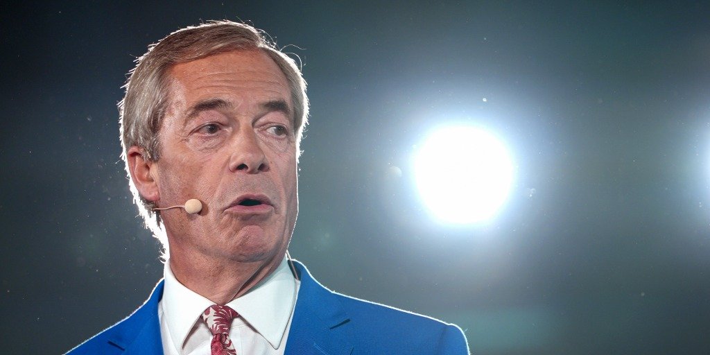 Man charged with preparing terrorist acts against Nigel Farage, say British police