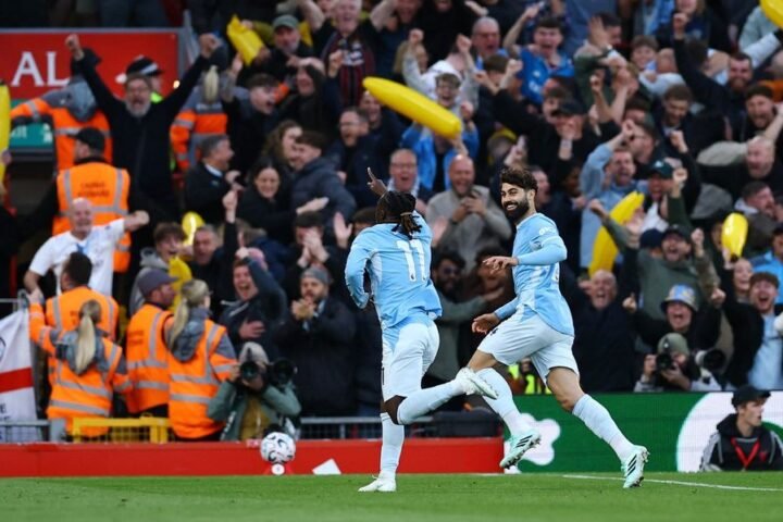 Manchester City triumphs over Liverpool 3-0 following guilty verdict as Doku excels