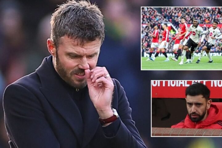 Michael Carrick faces imminent sacking after Manchester United's defeat to Bournemouth