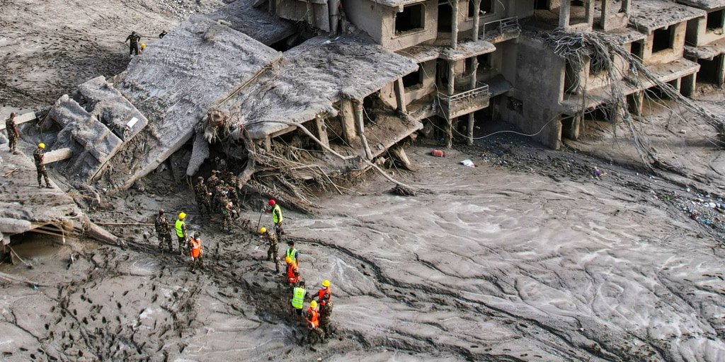 Nepal to drain glacial lakes to mitigate flood risks following deadly disaster