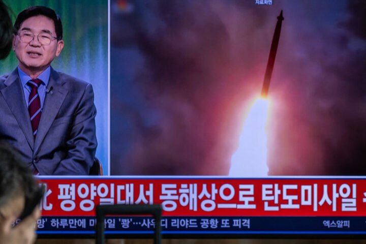 North Korea launches approximately 10 ballistic missiles into sea, says South Korea