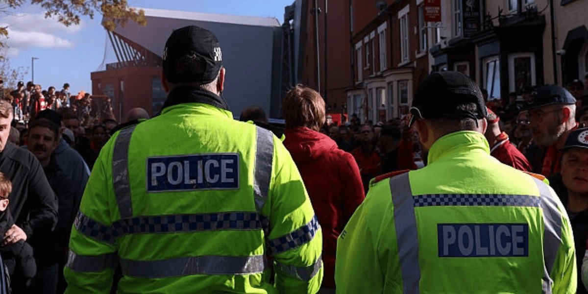 Police officer suffers serious facial injury during arrest after Liverpool versus Manchester City match