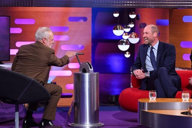 Prince William makes surprising appearance on Graham Norton Show, showcasing relaxed charm