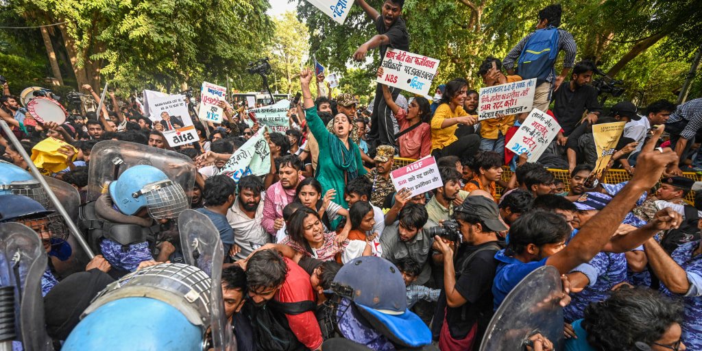 Protests erupt across India over election chief's handling of voter list changes