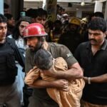 Roof collapse in Peshawar school leaves 27 students and one teacher dead