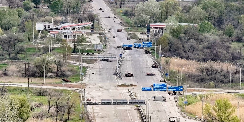 Russia and Ukraine agree to ceasefire in Oleshky to allow humanitarian aid and evacuation