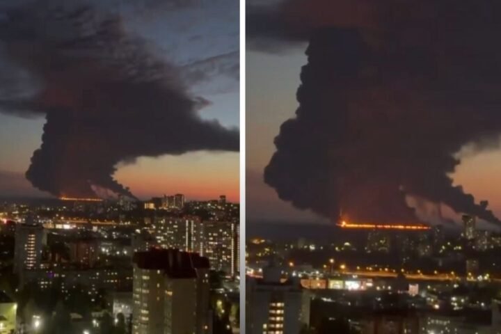 Russia launches major missile assault on Kyiv, leaving two dead and alerting of greater threats