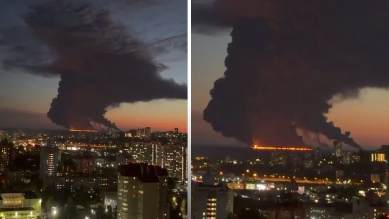 Russia launches major missile assault on Kyiv, leaving two dead and alerting of greater threats