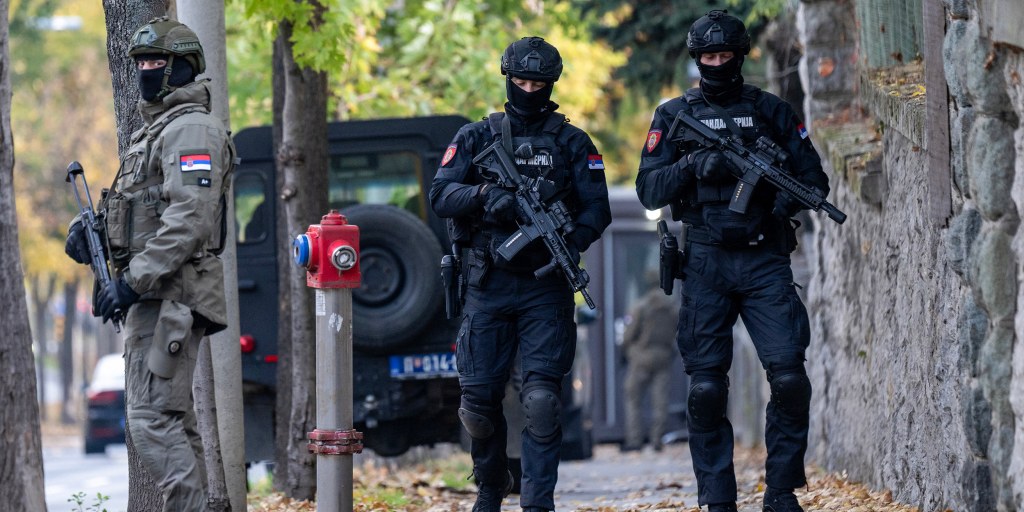 Serbian police respond to attack on officer outside Israeli Embassy, label it a terrorist act