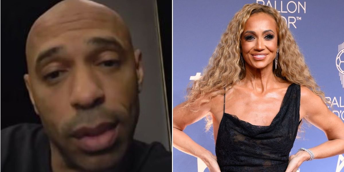 Thierry Henry responds to backlash over comments made to female presenter at Ballon d'Or