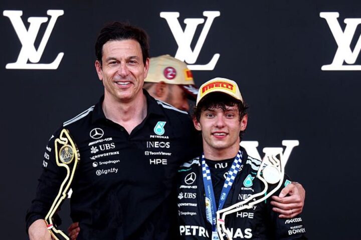 Toto Wolff praises Kimi Antonelli's impressive season ahead of Drivers' Championship finale