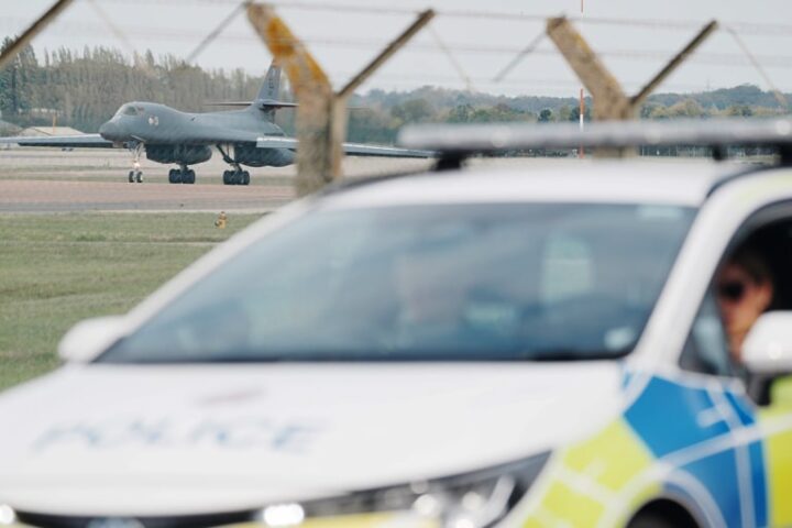Two men charged under National Security Act for suspected Iranian assistance at UK military base