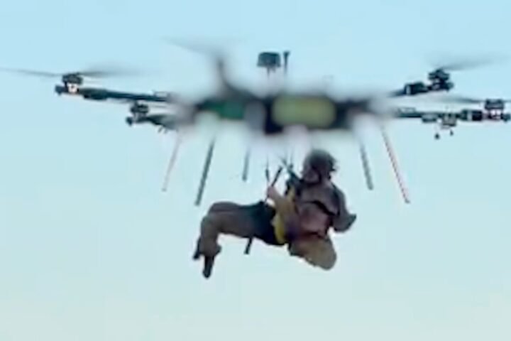 Ukraine conducts world's first drone rescue of injured soldier from frontlines
