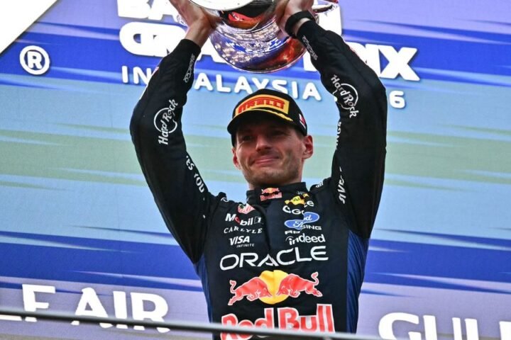 Verstappen secures first win of the season in chaotic Bahrain Grand Prix